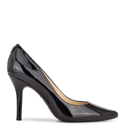 Women's Nine West Fifth 9x9 Pointy Toe Pumps Black | VAMR08649