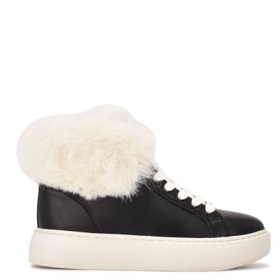 Women's Nine West Keepup Sneakers Sneakers Black | NVLF28037