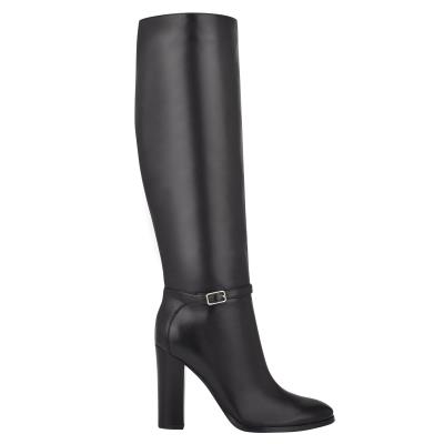 Women's Nine West Kimy Heeled Boots Black | VKDA27354