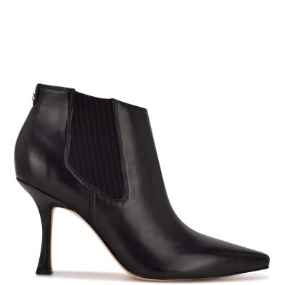 Women's Nine West Sofia Dress Booties Black | VFOK29046