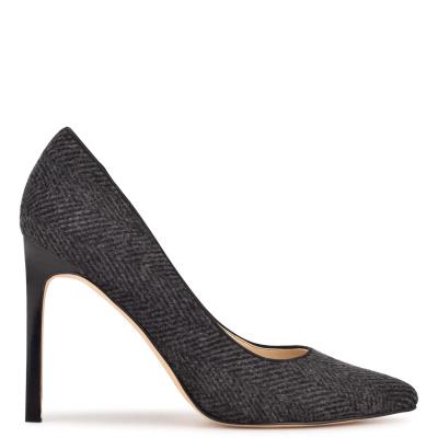 Women's Nine West Tatiana Pointy Toe Pumps Dark Grey | AZTS68195