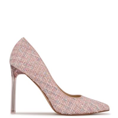 Women's Nine West Tatiana Pointy Toe Pumps Light Pink | NWUT01745