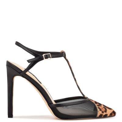 Women's Nine West Terrah Dress Pumps Leopard | JKEL53712