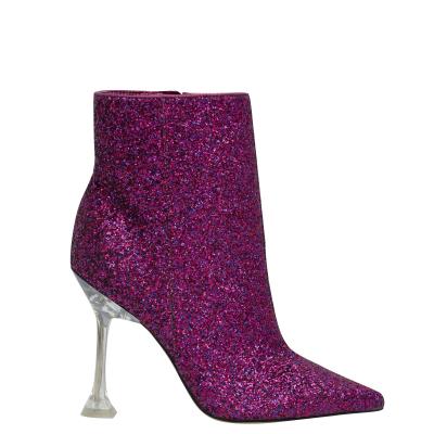 Women's Nine West Tonight Dress Booties Fuchsia | WURH10689