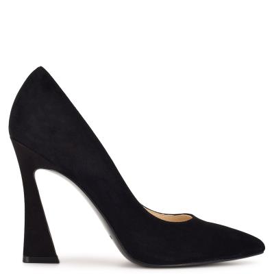 Women's Nine West Trendz Pointy Toe Pumps Black | RYNJ61053