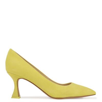 Women's Nine West Workin Pointy Toe Pumps Yellow | SIQO58193