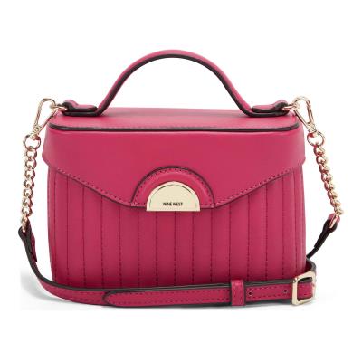 Women's Nine West Wren Vanity Case Crossbody Bags Fuchsia | UZSO46089